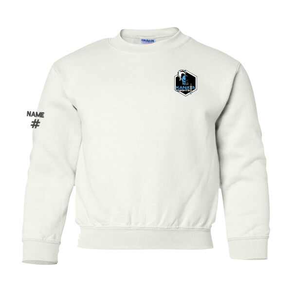 Gildan Youth Emblem Printed Crewneck Thumbnail