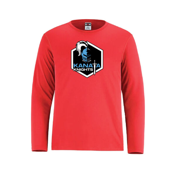 Shore Unisex Crest Printed Performance Long Sleeve Thumbnail